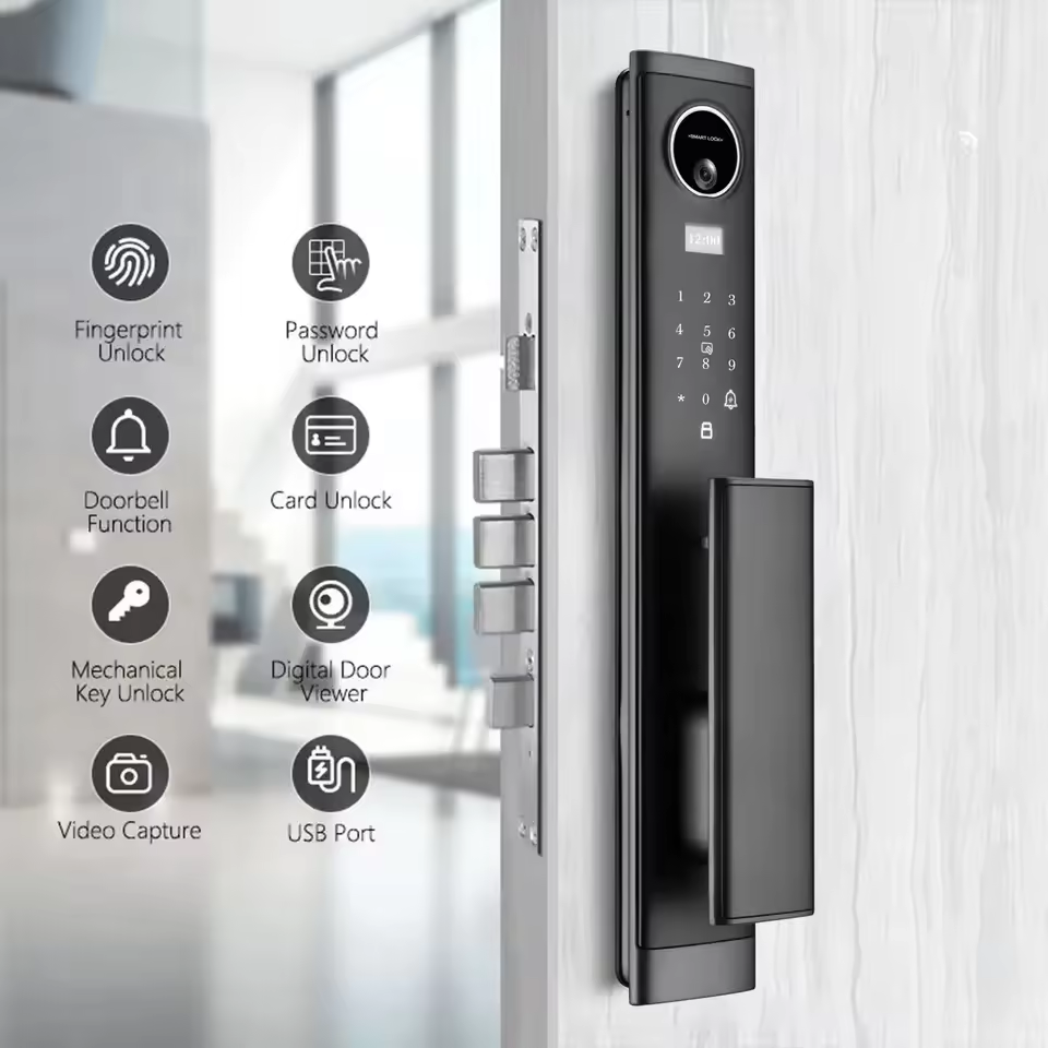 ICON 304 Smart Door Lock (Inbuild Wi-Fi) and 3D Face Unlock